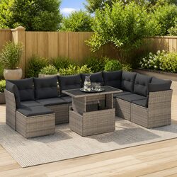 Versatile 9 Piece Outdoor Sofa Set for Every Space
