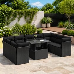 Practical 10-Piece Garden Sofa Set for Your Patio