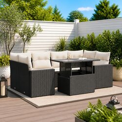 Practical 7 Piece Garden Sofa Set for Any Outdoor Space