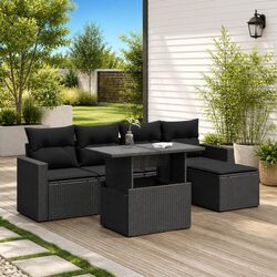 Versatile 6-Piece Outdoor Sofa Set for Your Garden