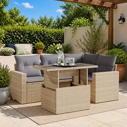 Practical 5-Piece Outdoor Sofa Set for Any Space