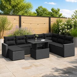 9-Piece Garden Sofa Set Designed for All Occasions