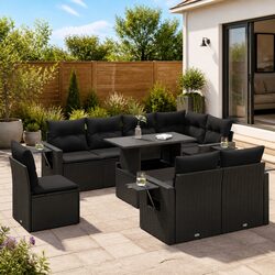 Ideal 9-Piece Garden Sofa Set for Your Outdoor Needs