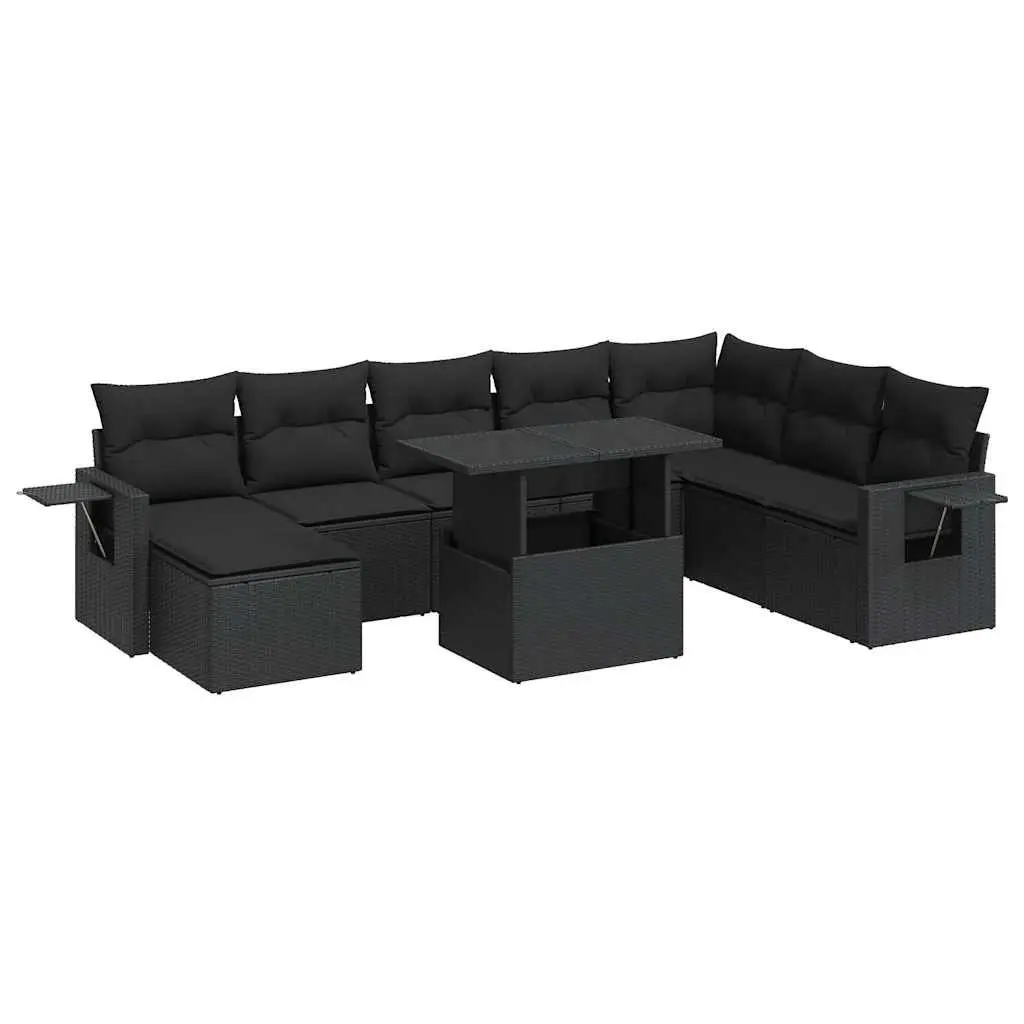 9-Piece Garden Sofa Set for Home Use