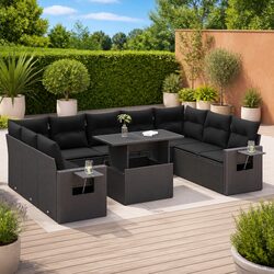 Versatile 10-Piece Outdoor Furniture Set for Your Patio