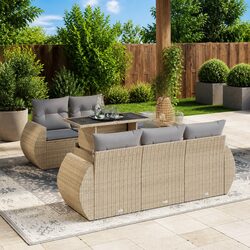 Versatile 6-Piece Sofa Set for Your Outdoor Living Area