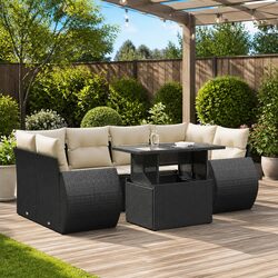 Practical 7-Piece Sofa Set for Outdoor Living