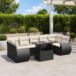 Practical 8 Piece Sofa Set for Your Outdoor Area