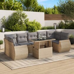 8-Piece Garden Sofa Set for Ultimate Outdoor Comfort