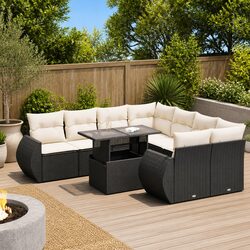 Functional 9-Piece Garden Sofa Set for Your Outdoor Oasis