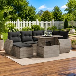 Versatile 7 Piece Garden Sofa Set for Your Home