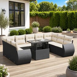Versatile 10 Piece Garden Sofa Set for Your Outdoor Areas