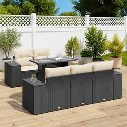 6 Piece Sofa Set for Cozy Outdoor Gatherings