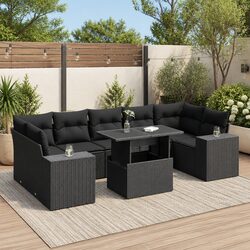 Practical 8-Piece Modular Garden Sofa for Every Outdoor Space