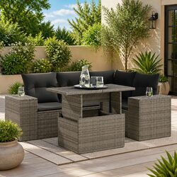 Practical 5-Piece Garden Sofa Set for Versatile Outdoor Living