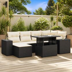 Practical 7-Piece Garden Sofa Set for Any Outdoor Space