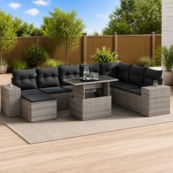 Versatile 9 Piece Outdoor Sofa Set for Every Occasion