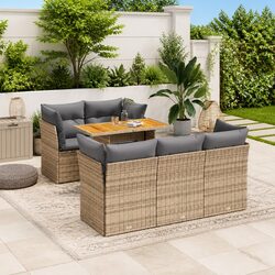 Practical 6-Piece Garden Sofa Set for Your Patio