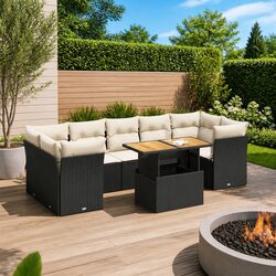 Practical 8 Piece Outdoor Garden Sofa Set for Your Home