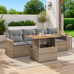 Practical 5-Piece Sofa Set for Your Outdoor Needs