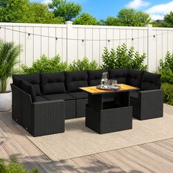 Versatile 8-Piece Garden Sofa Set for Any Outdoor Space