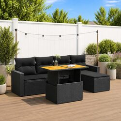 Practical 6 Piece Garden Sofa Set for Any Space