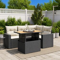 Practical 5-Piece Garden Sofa Set for Outdoor Enjoyment