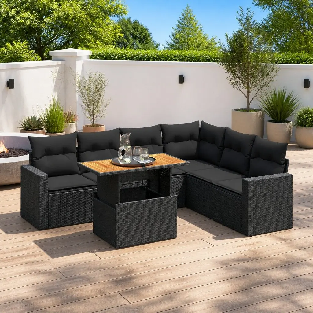 7-Piece Sofa Set for Various Outdoor Uses