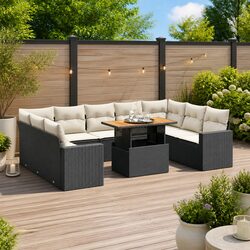 Versatile 10-Piece Garden Sofa Set for Your Patio