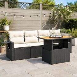 Functional 5 Piece Garden Sofa Set for Everyday Use