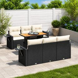 Versatile 7 Piece Modular Garden Sofa for Any Patio