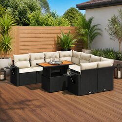Practical 9 Piece Garden Sofa Set for Your Home
