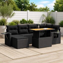 Versatile 7 Piece Garden Sofa Set for Everyday Use