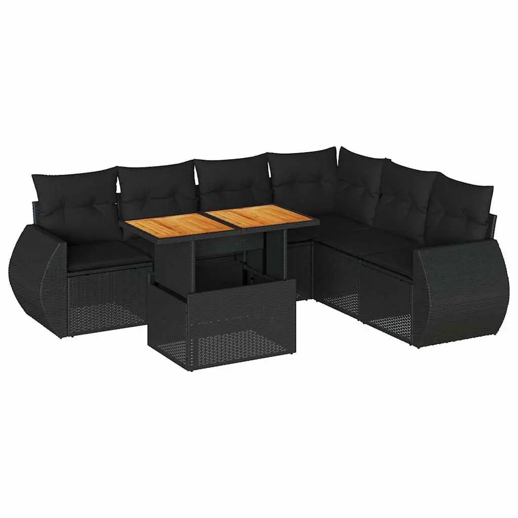 7-Piece Outdoor Sofa Set with Storage Bag