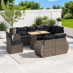 Ideal 9 Piece Sofa Set for Outdoor Gatherings