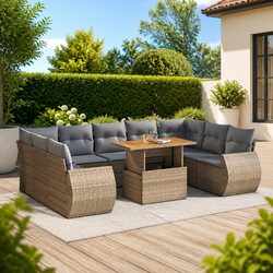 Versatile 10-Piece Garden Furniture Set for Any Outdoor Space