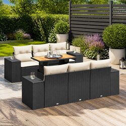 Practical 7-Piece Garden Sofa Set for Your Outdoor Area