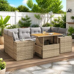 Practical 7 Piece Outdoor Sofa Set for Any Space
