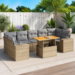 Practical 8-Piece Garden Sofa Set for Everyday Use