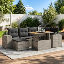 Practical 7 Piece Garden Sofa Set for Your Patio