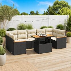 7 Piece Sofa Set for Outdoor Relaxation and Storage