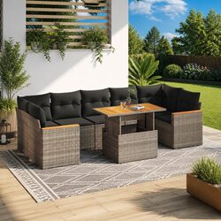 Practical 7 Piece Garden Sofa Set for Outdoor Gatherings