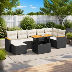 Practical 8 Piece Outdoor Sofa Set for Your Patio