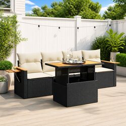 Practical 5-Piece Garden Sofa Set for Outdoor Use