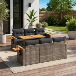 Versatile 7 Piece Garden Sofa Set for Any Outdoor Space