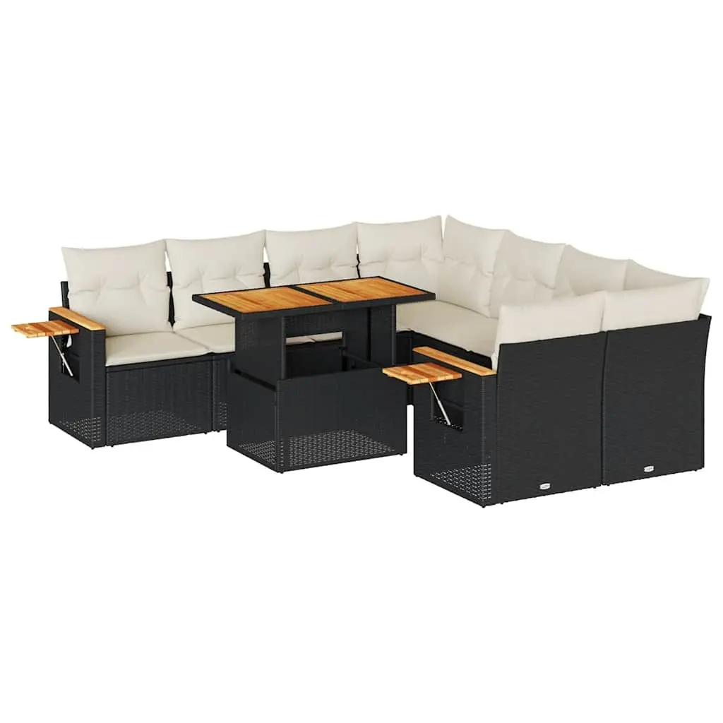 9 Piece Garden Sofa Set for Outdoor Spaces