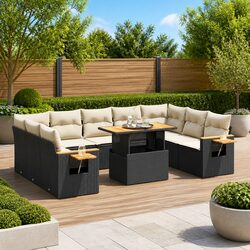 Versatile 10-Piece Garden Sofa Set for Any Outdoor Setting