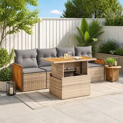 Versatile 5-Piece Outdoor Sofa Set for Any Patio