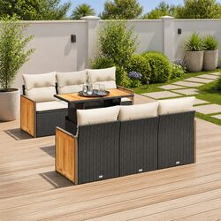 Practical 7 Piece Outdoor Sofa Set for Your Home