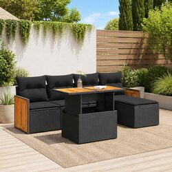 Versatile 6-Piece Garden Sofa Set for Any Outdoor Setting